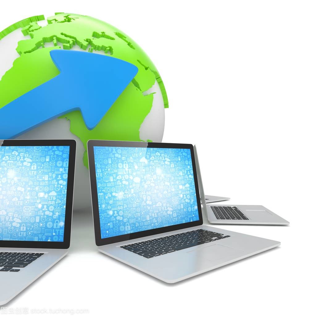 地球全球筆記本電腦網絡 計算機網絡技術的新篇章